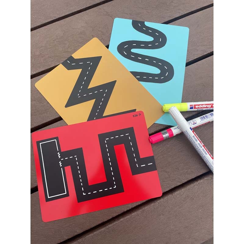 Pre-writing Roads Small 9 pack