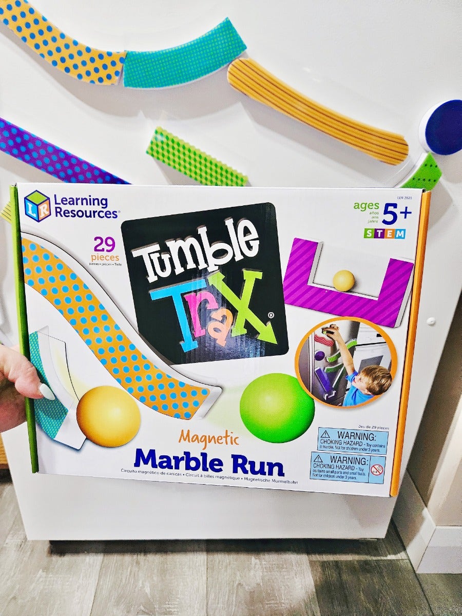 Tumble Trax Magnetic Marble Run