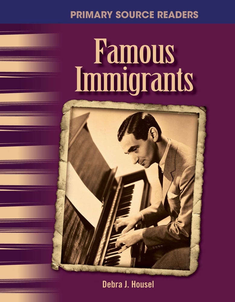 Famous Immigrants Ebook