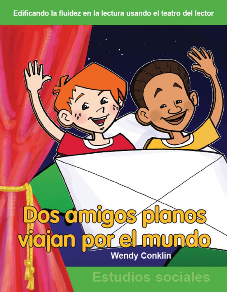 Dos amigos planos viajan por el mundo (Two Flat Friends Trav