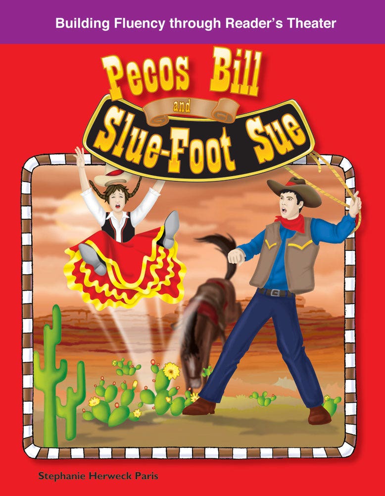 Pecos Bill and Slue-Foot Sue Ebook