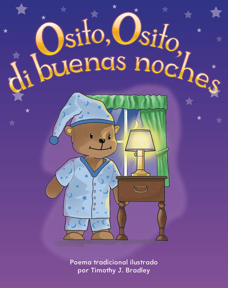 Osito Osito di buenas noches (Teddy Bear Teddy Bear Say Good