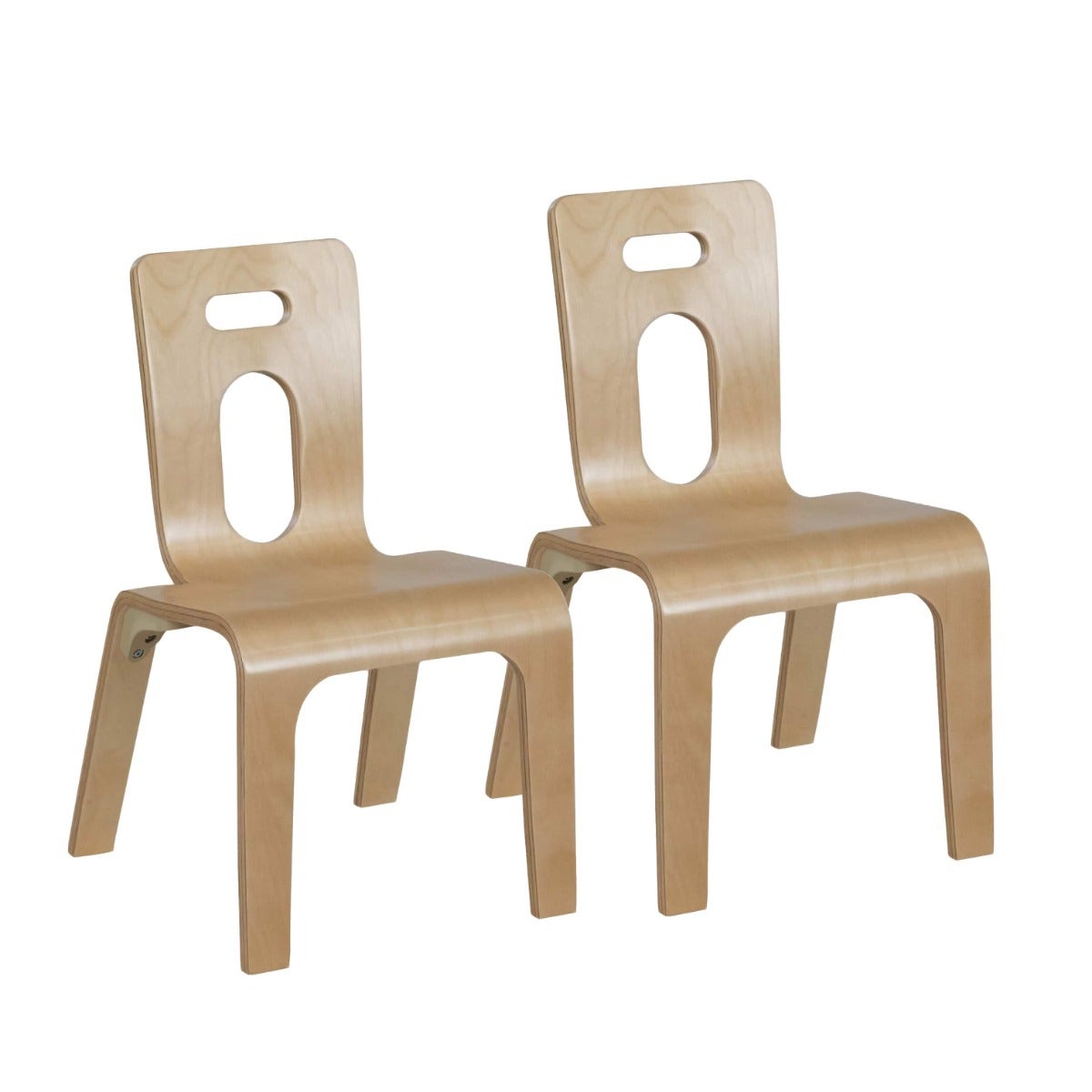 12in Bentwood Chair Pack of 2