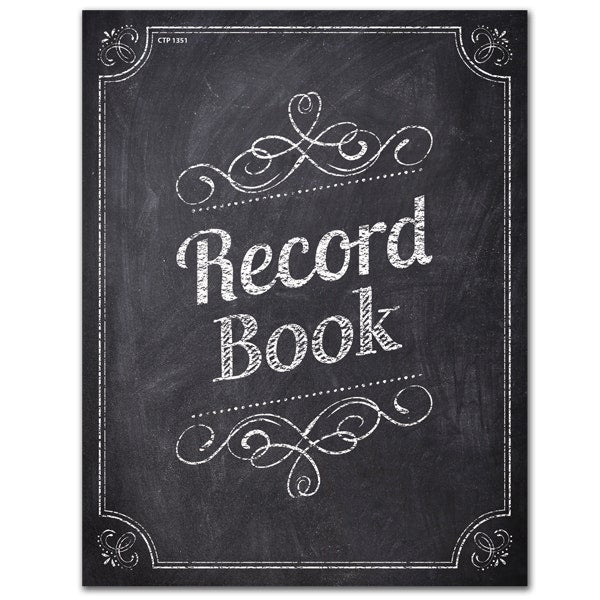 Chalk It Up! Record Book - Open eBook Ebook
