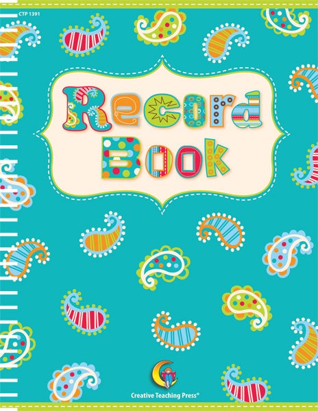 Dots on Turquoise Record Book (Enhanced eBook) Ebook