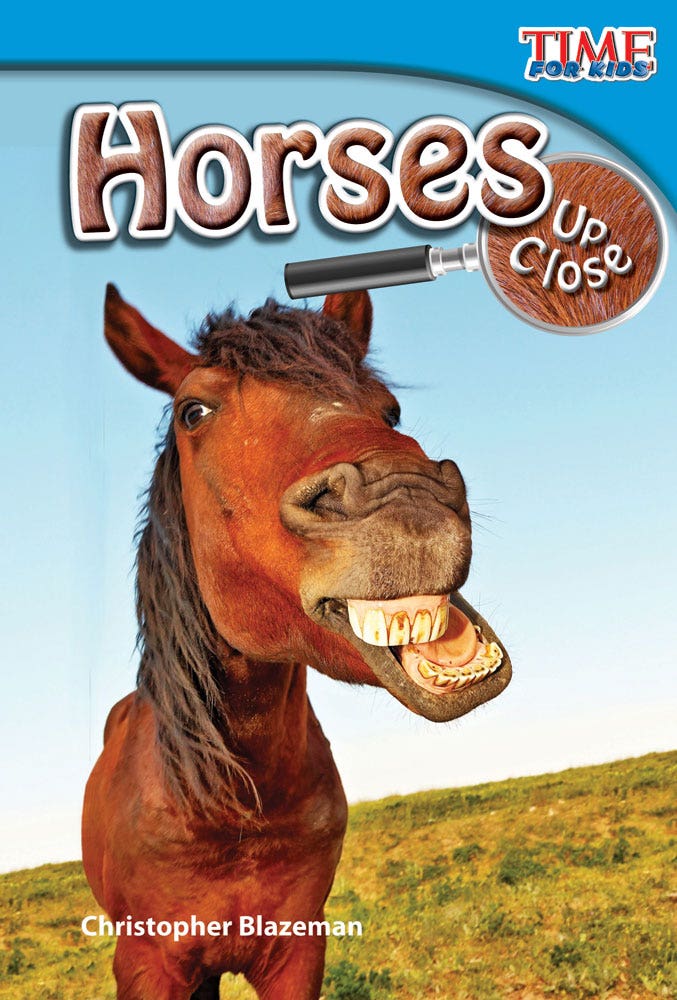 Horses Up Close Ebook