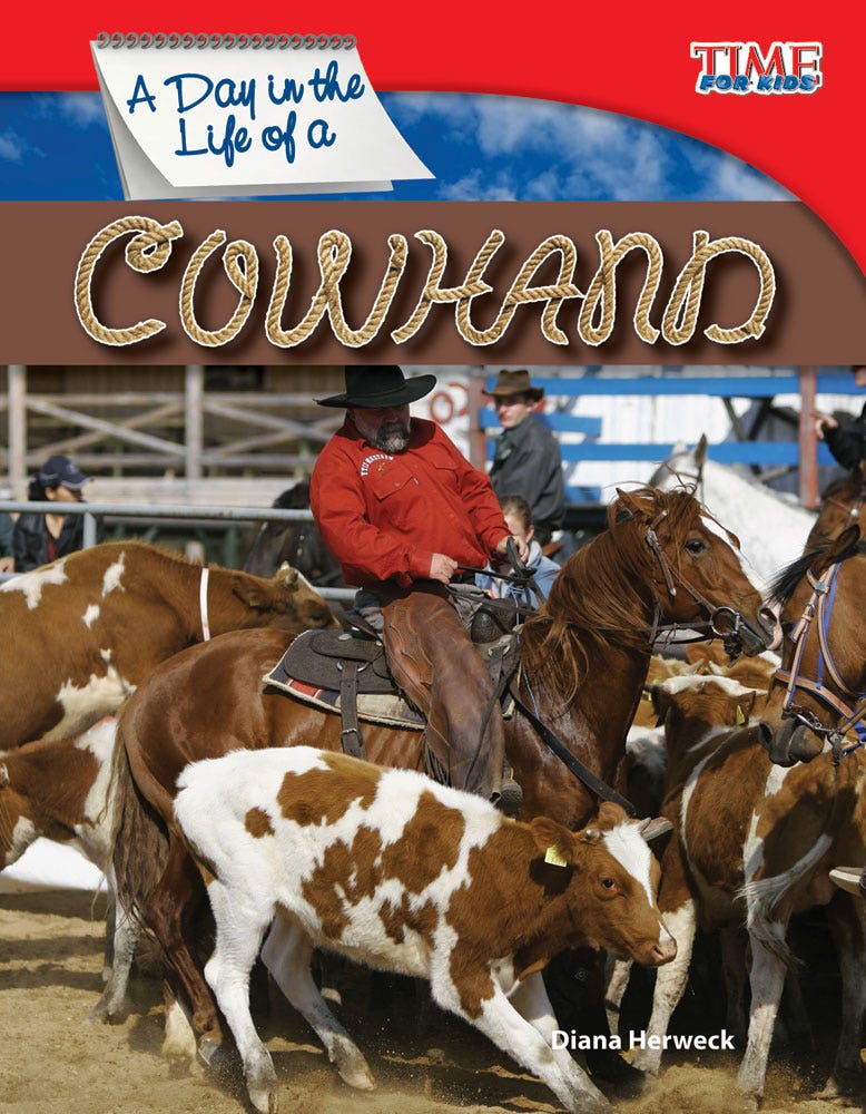 A Day in the Life of a Cowhand Ebook