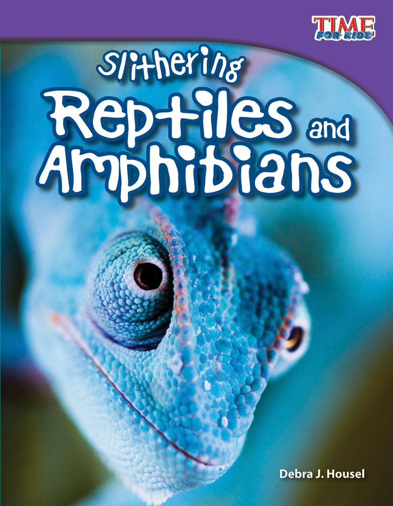 Slithering Reptiles and Amphibians Ebook