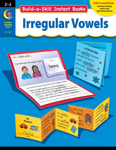 Irregular Vowels Build A Skill (E