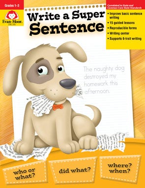 Write a Super Sentence Ebook