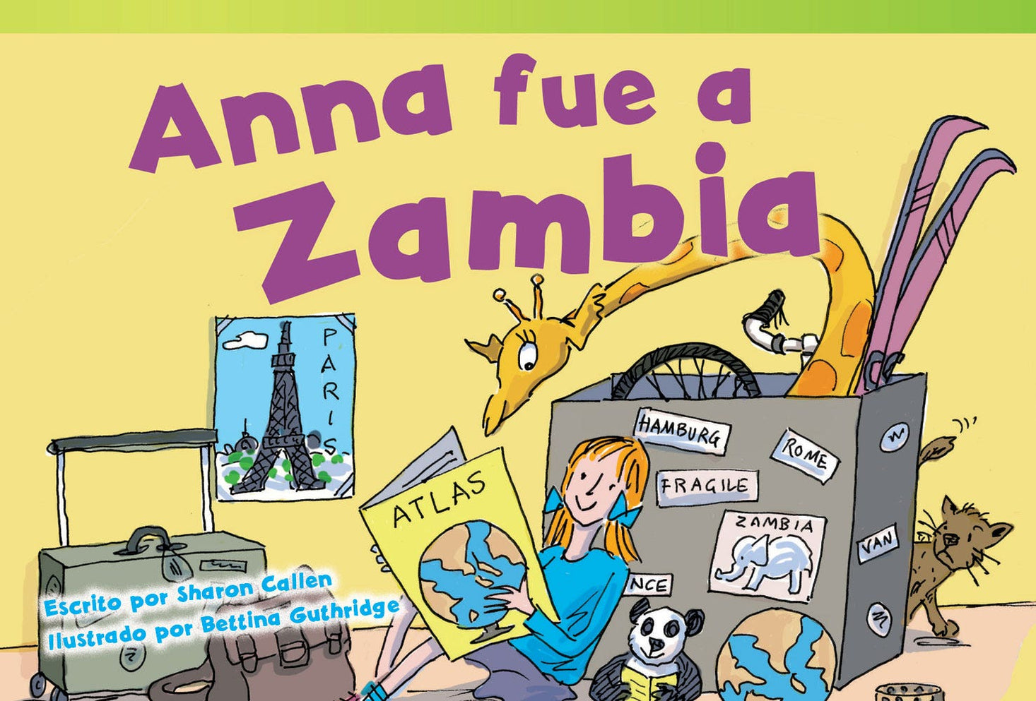 Anna fue a Zambia (Anna Goes to Zambia) Ebook