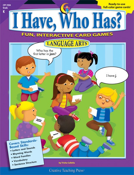 I Have Who Has Language Arts Grd K Ebook