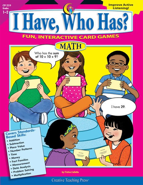 I Have Who Has Math 1-2 (Enhanced
