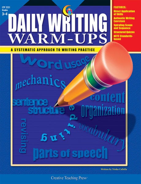 Gr 3-4 Daily Writing Warm-ups Ebook