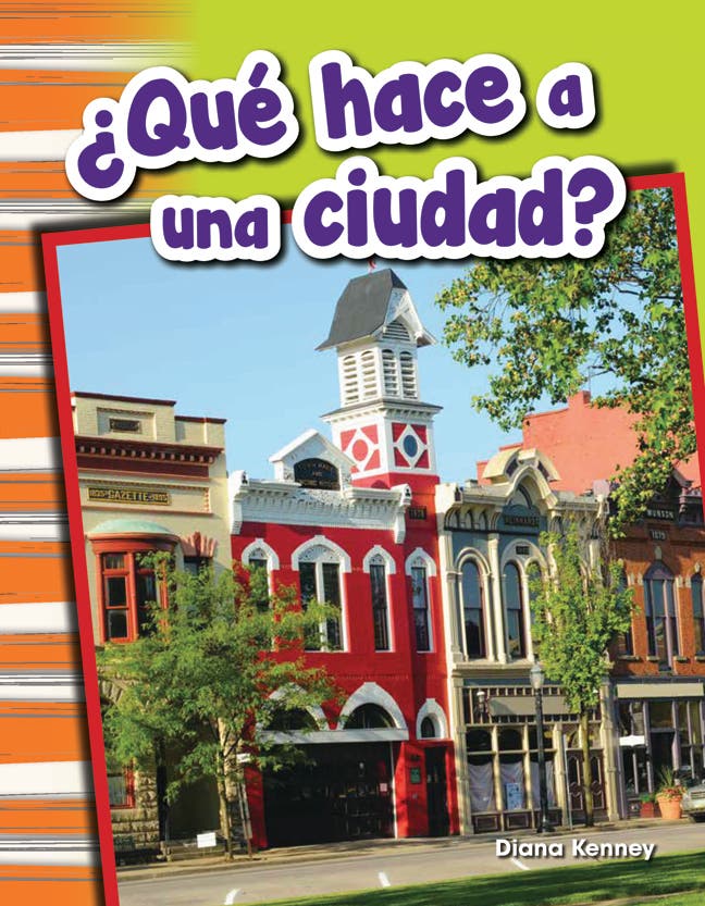 Que hace a una ciudad? (What Makes a Town?) Ebook