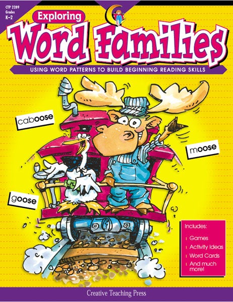 Exploring Word Families Ebook
