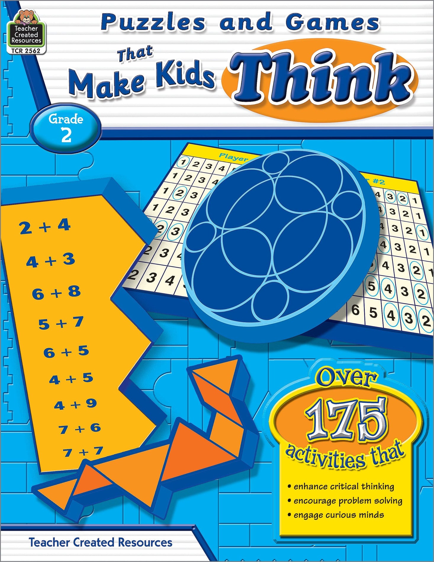 Puzzles and Games that Make Kids Think Grd 2 Ebook