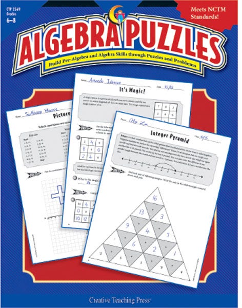 Algebra Puzzles Ebook