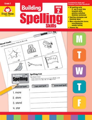 Building Spelling Skills Grade 2 Ebook