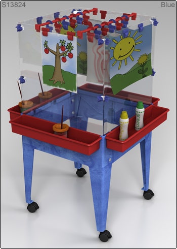Youth 4 Station Space Saver Easel