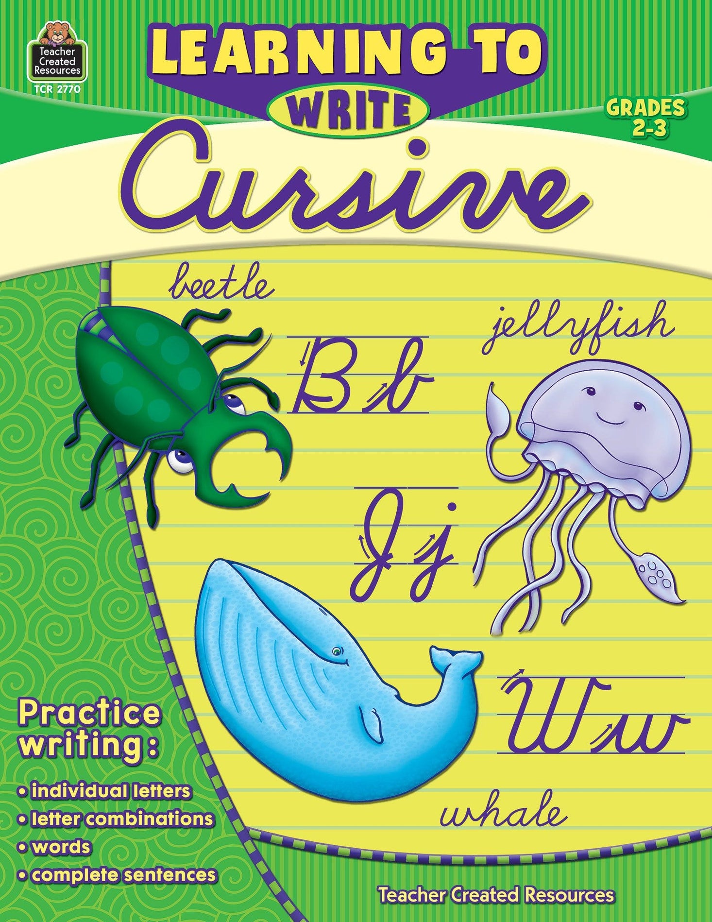 Learning to Write Cursive Grd 2-3 Ebook