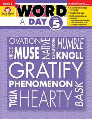 A Word a Day Grade 5 Ebook
