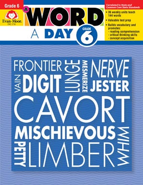 A Word a Day Grade 6 Ebook