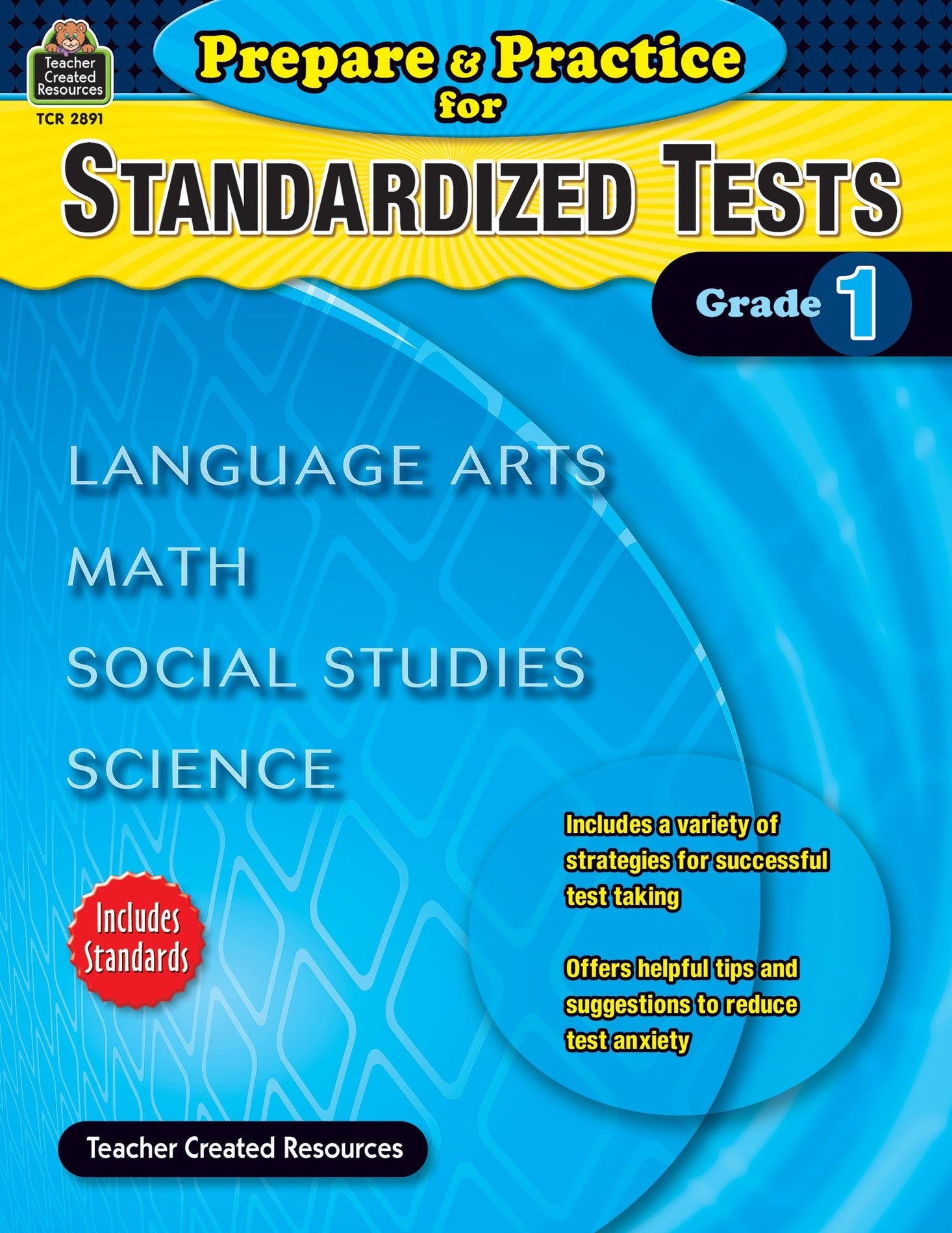 Prepare & Practice for Standardized Tests Grd 1 Ebook