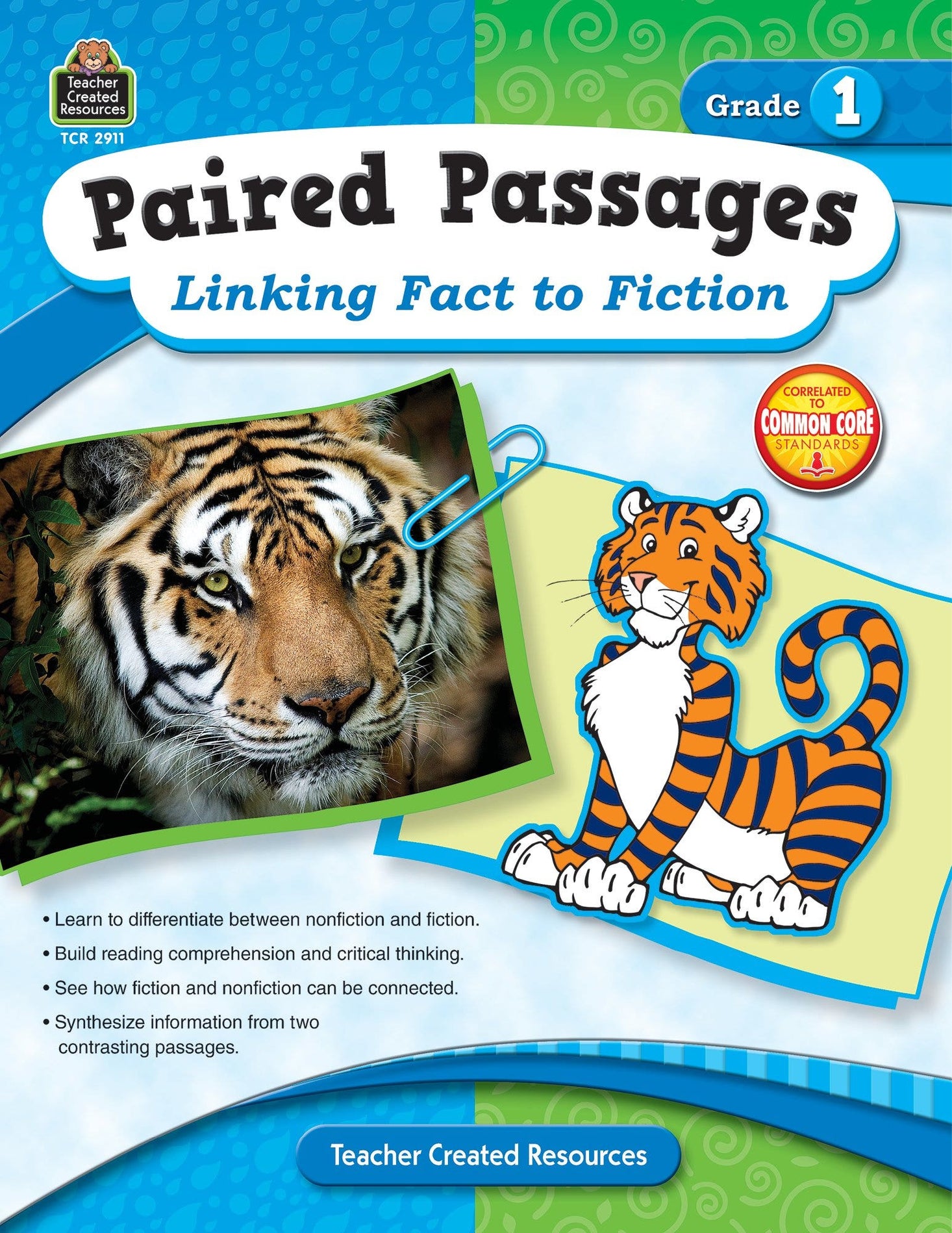 Paired Passages: Linking Fact to Fiction Grd 1 Ebook