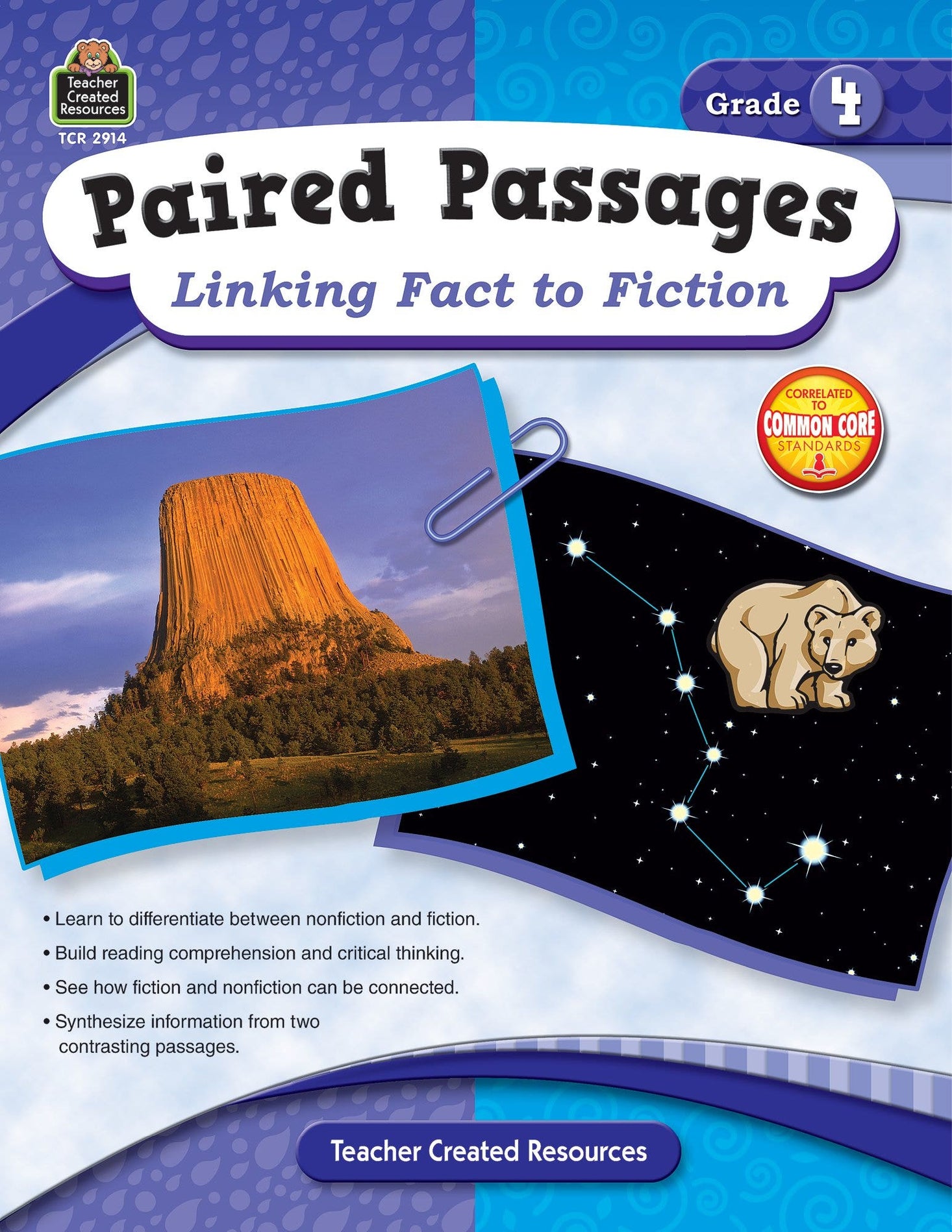 Paired Passages: Linking Fact to Fiction Grd 4 Ebook