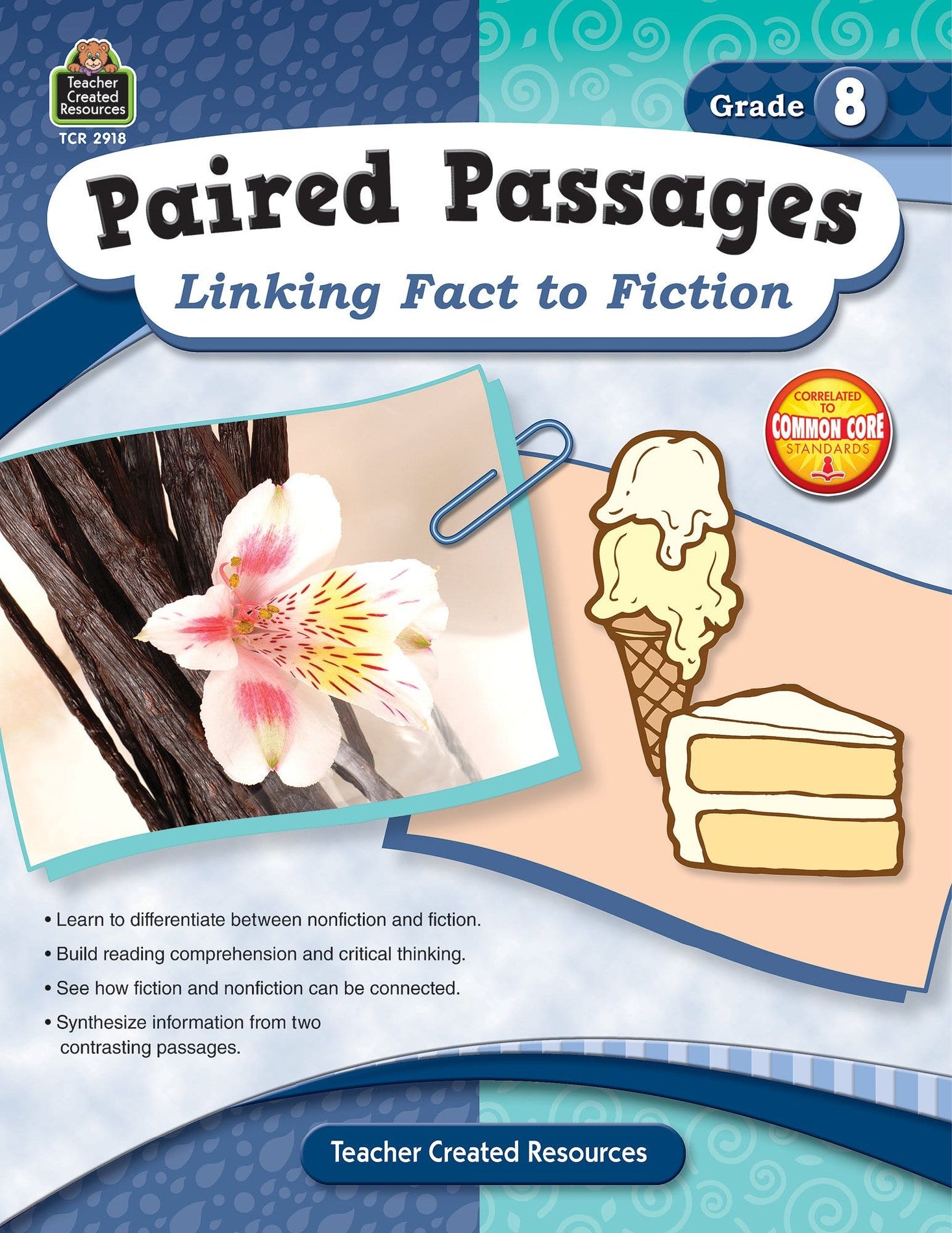 Paired Passages: Linking Fact to Fiction Grd 8 Ebook