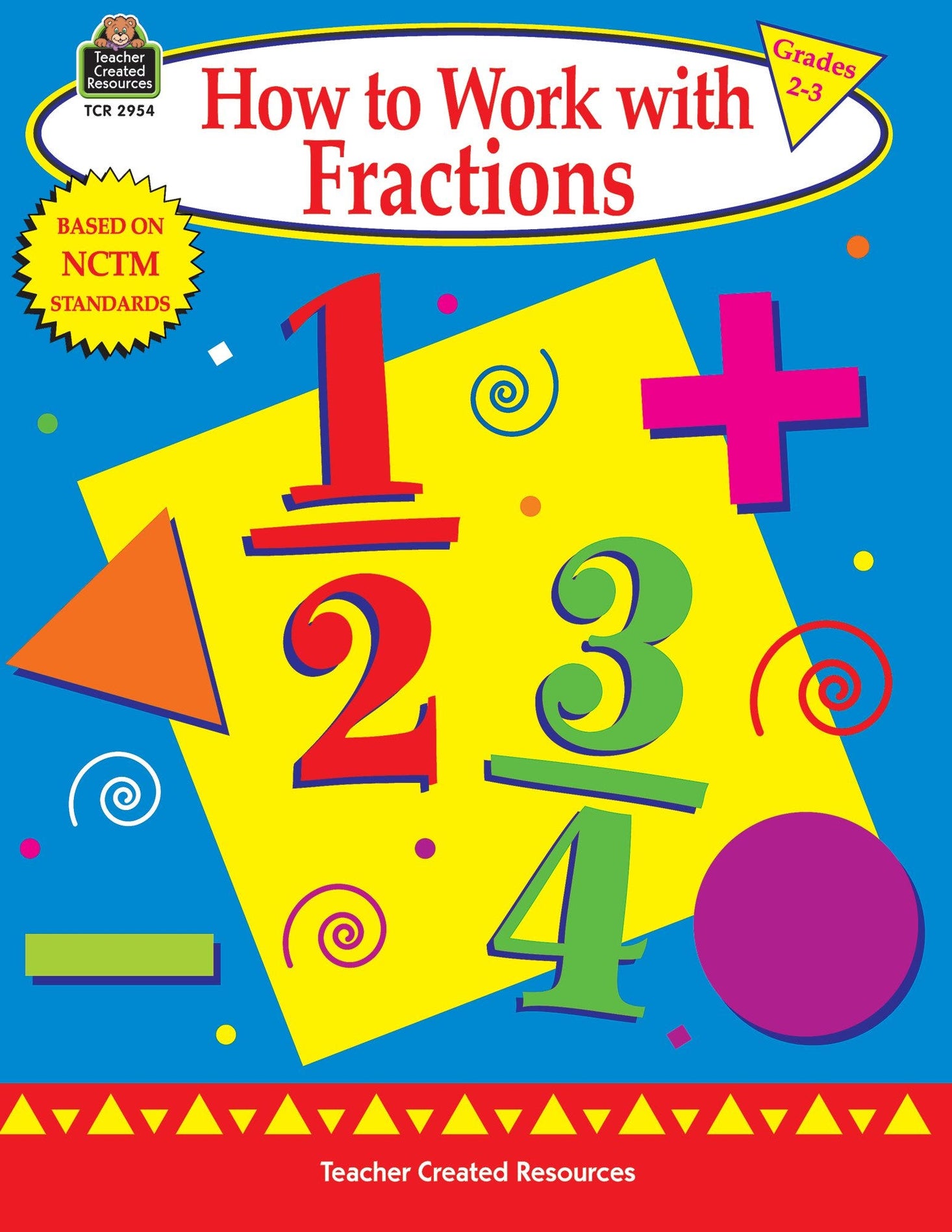 How to Work with Fractions Grades 2-3 Ebook