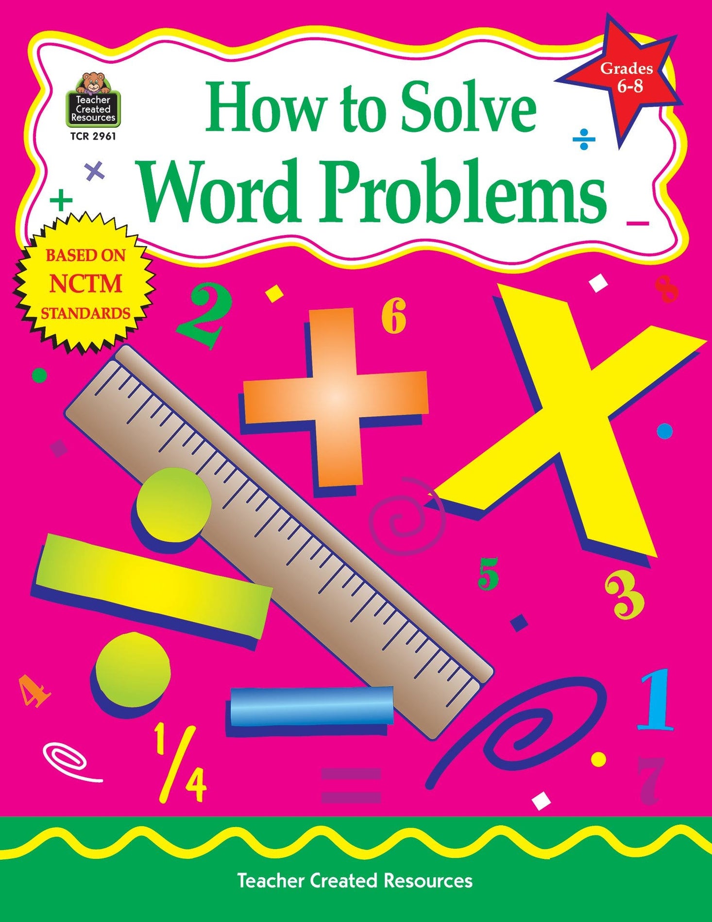 How to Solve Word Problems Grades 6-8 Ebook