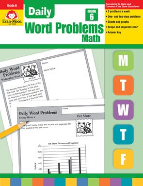 Daily Word Problems Grade 6 Ebook