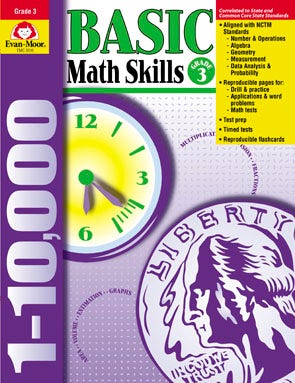 Basic Math Skills Grade 3 Ebook