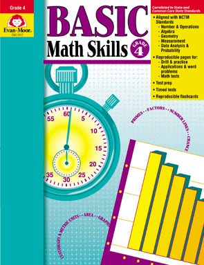 Basic Math Skills Grade 4 Ebook