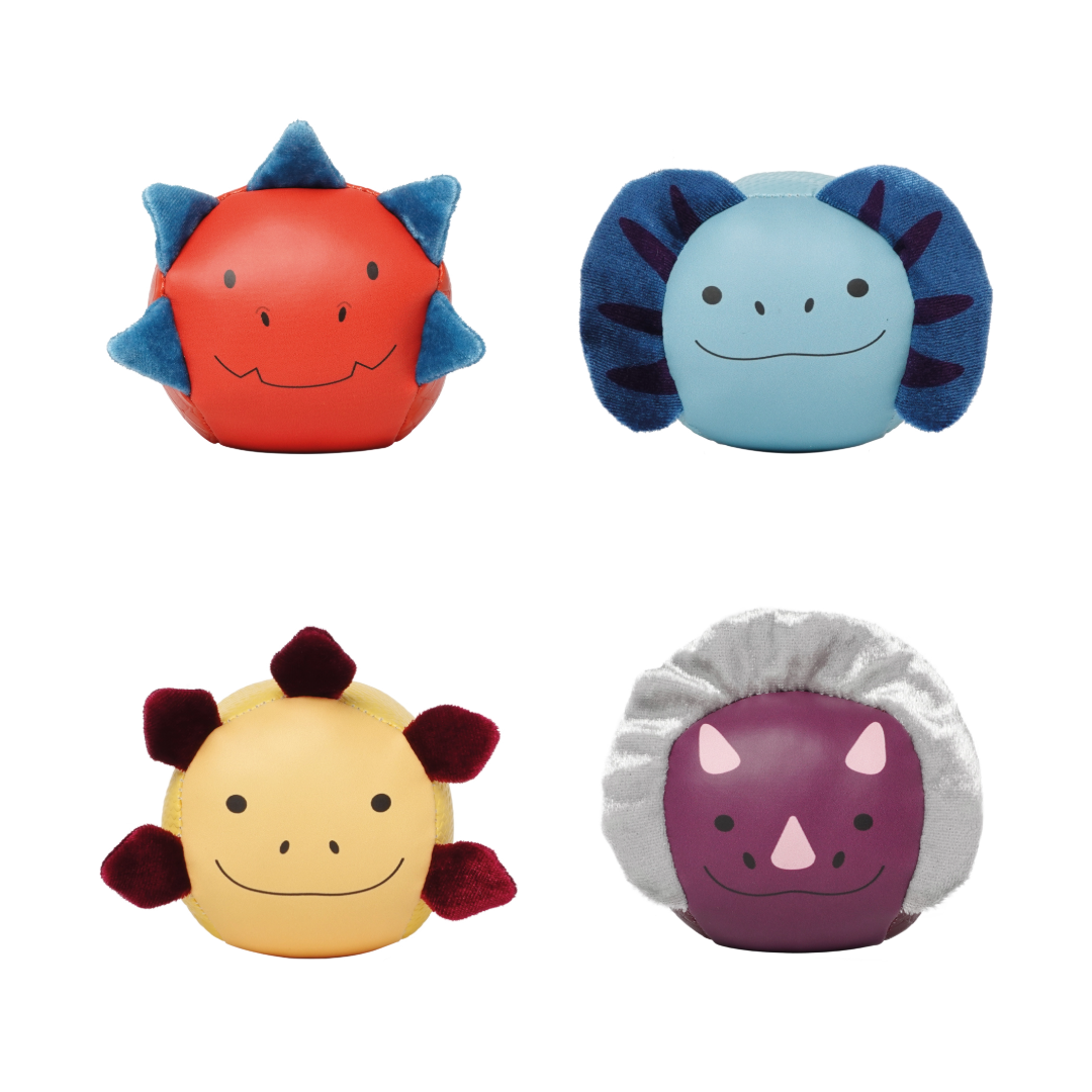 Roly Poly Balls Dino Set of 4