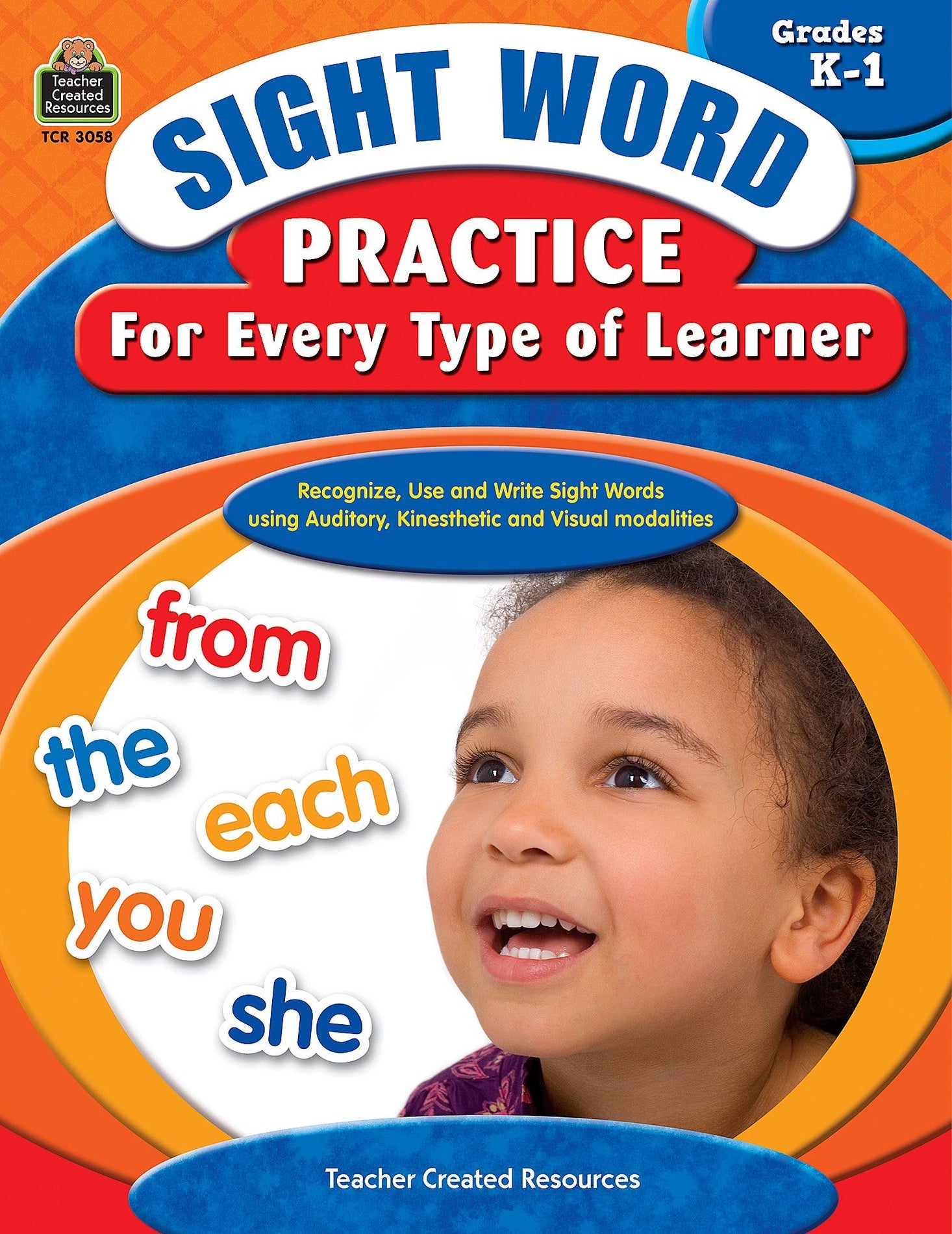 Sight Word Practice for Every Type of Learner Grd K-1 Ebook