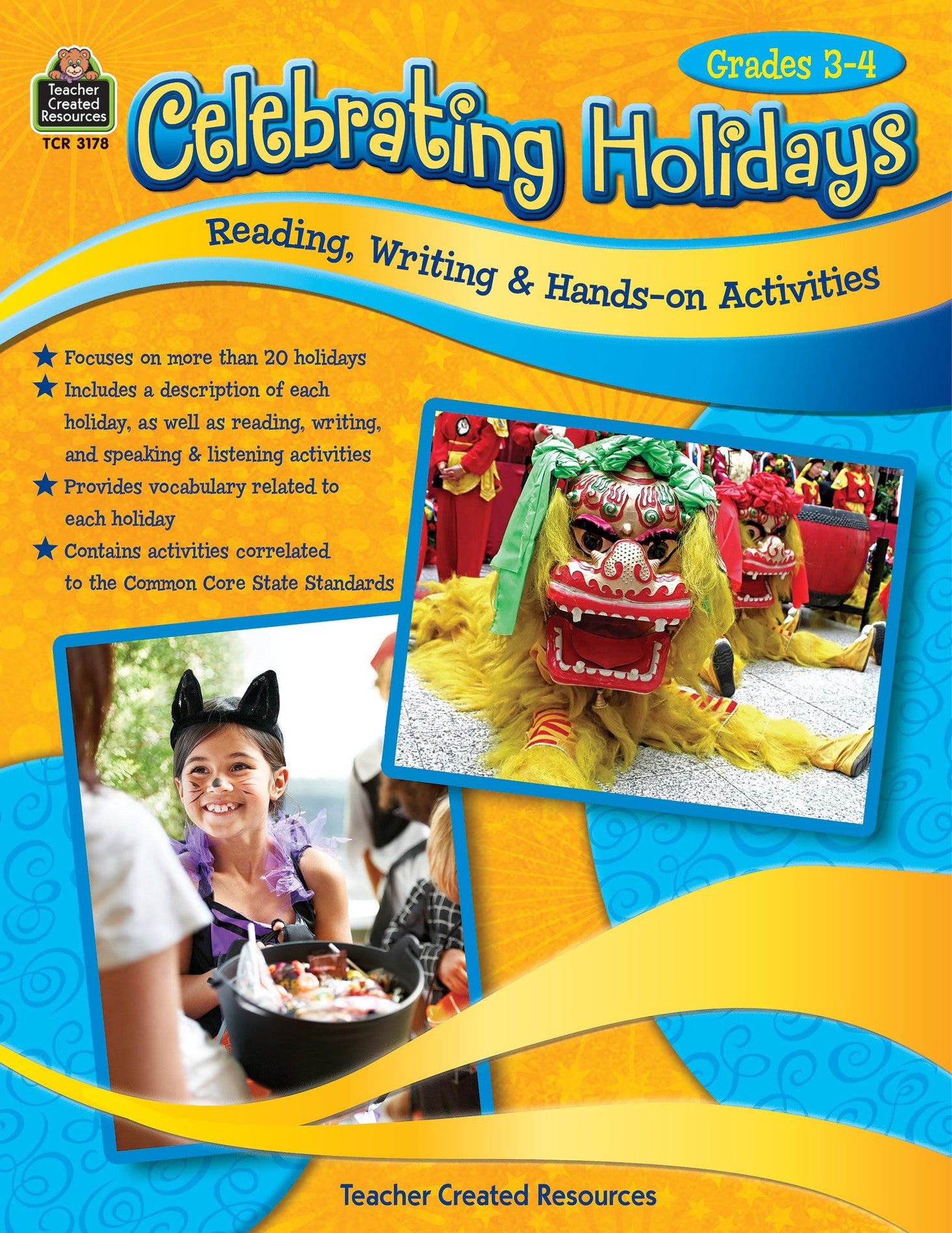 Celebrating Holidays: Standards-based Grade 3-4 Ebook