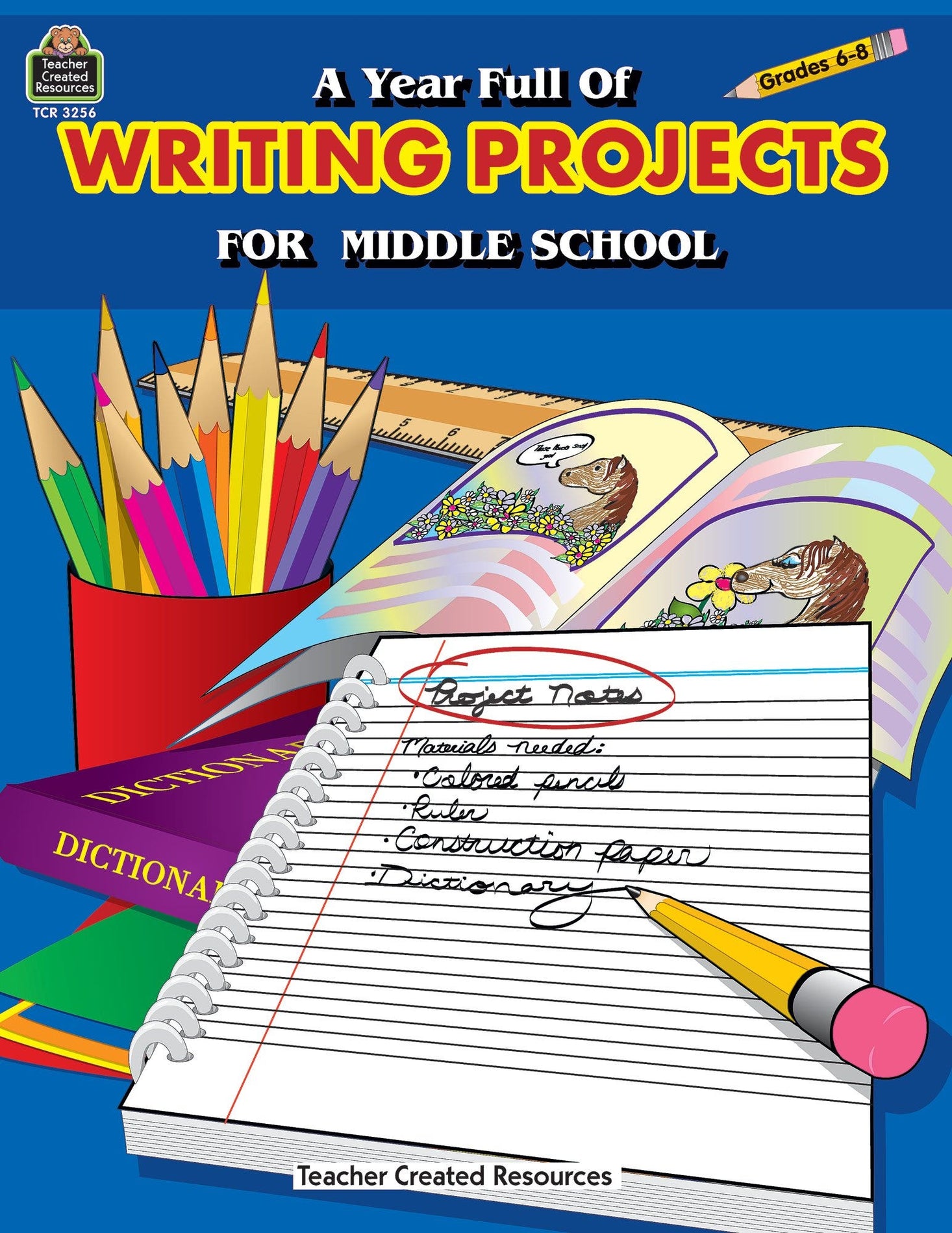 A Year Full of Writing Projects for Middle School Ebook