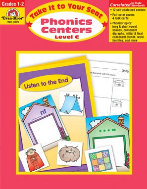 Phonics Centers Grades 1-2 Ebook