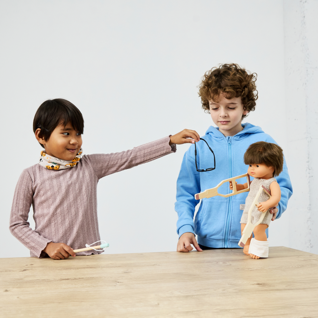 Accessories for Dolls with Visual and Motor Disabilities