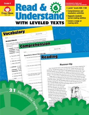 Read & Understand with Leveled Texts Grade 6 Ebook