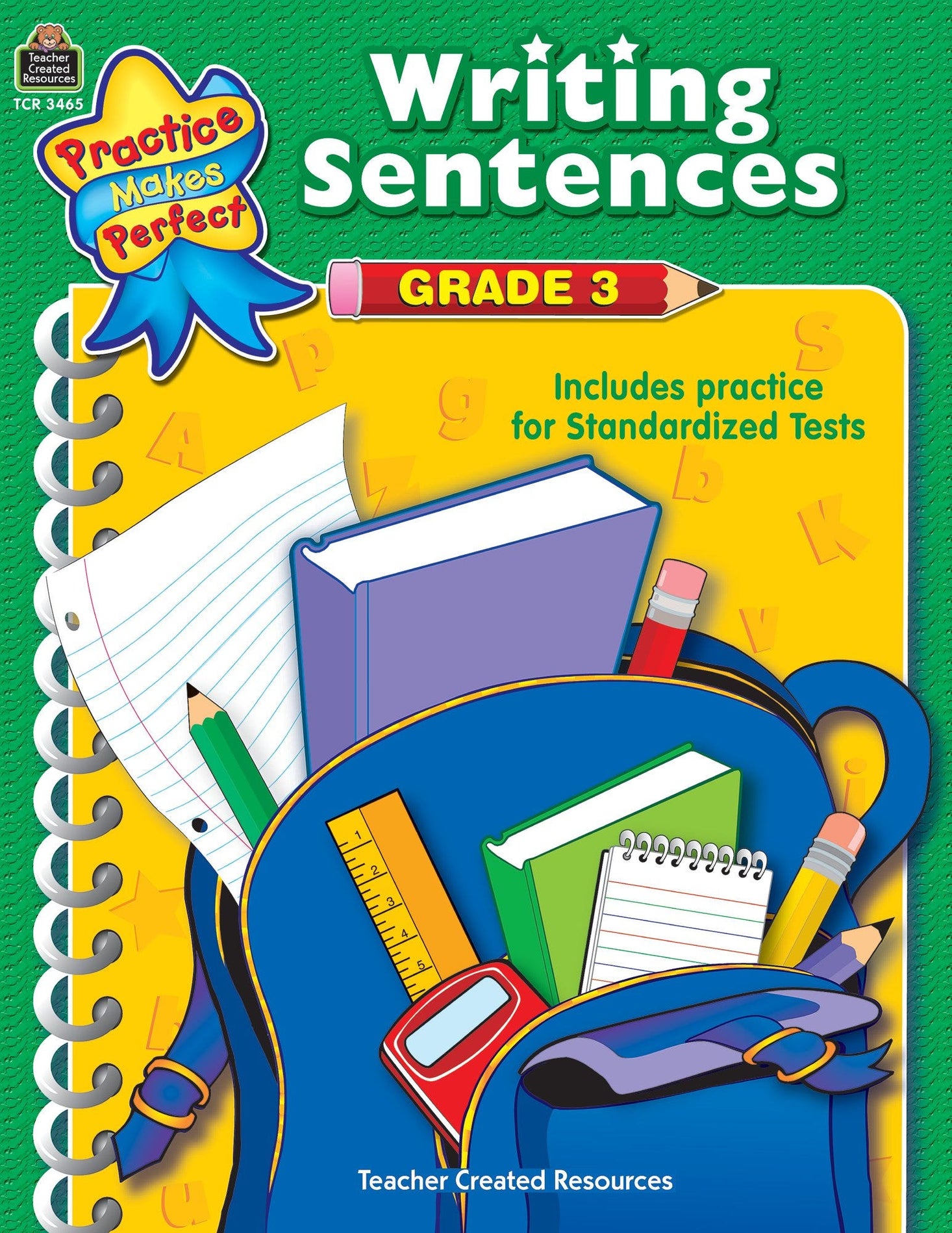 Writing Sentences Grd 3 Ebook