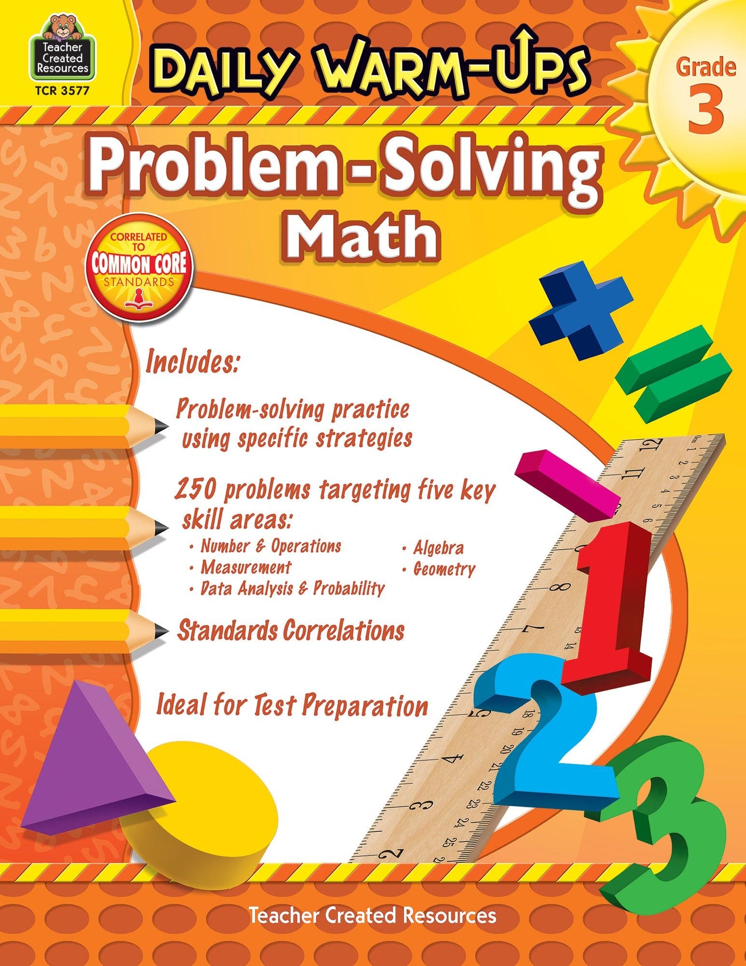 Daily Warm-Ups: Problem Solving Math Grade 3 Ebook