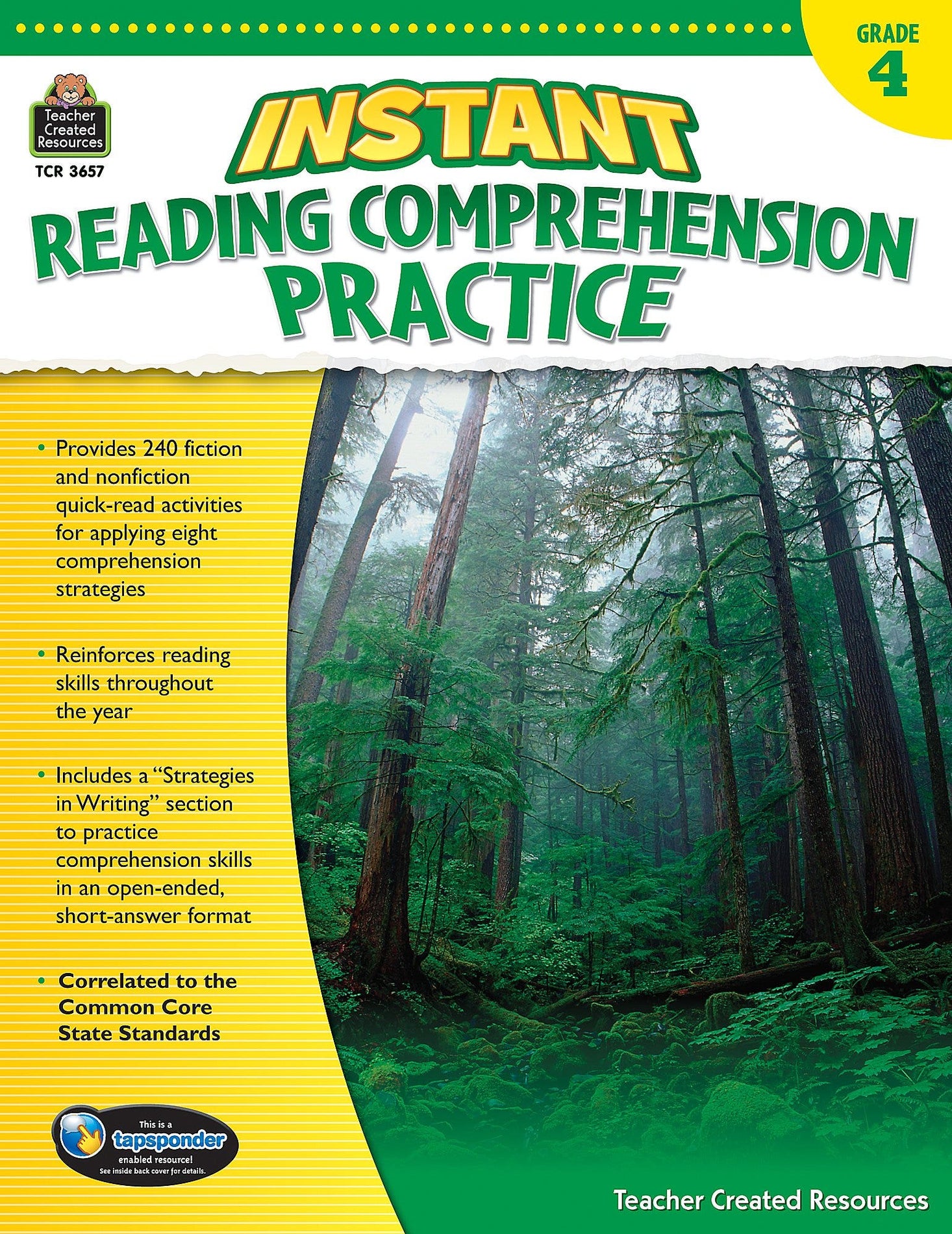 Instant Reading Comprehension Practice Grade 4 Ebook