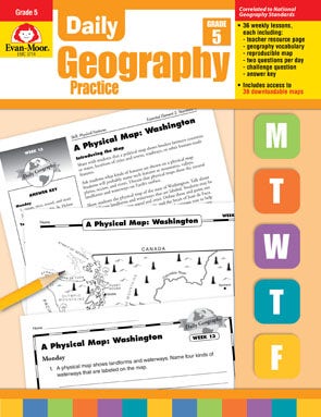 Daily Geography Practice Grade 5 Ebook