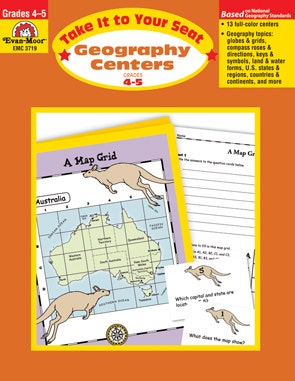 Geography Centers Grades 4-5 Ebook