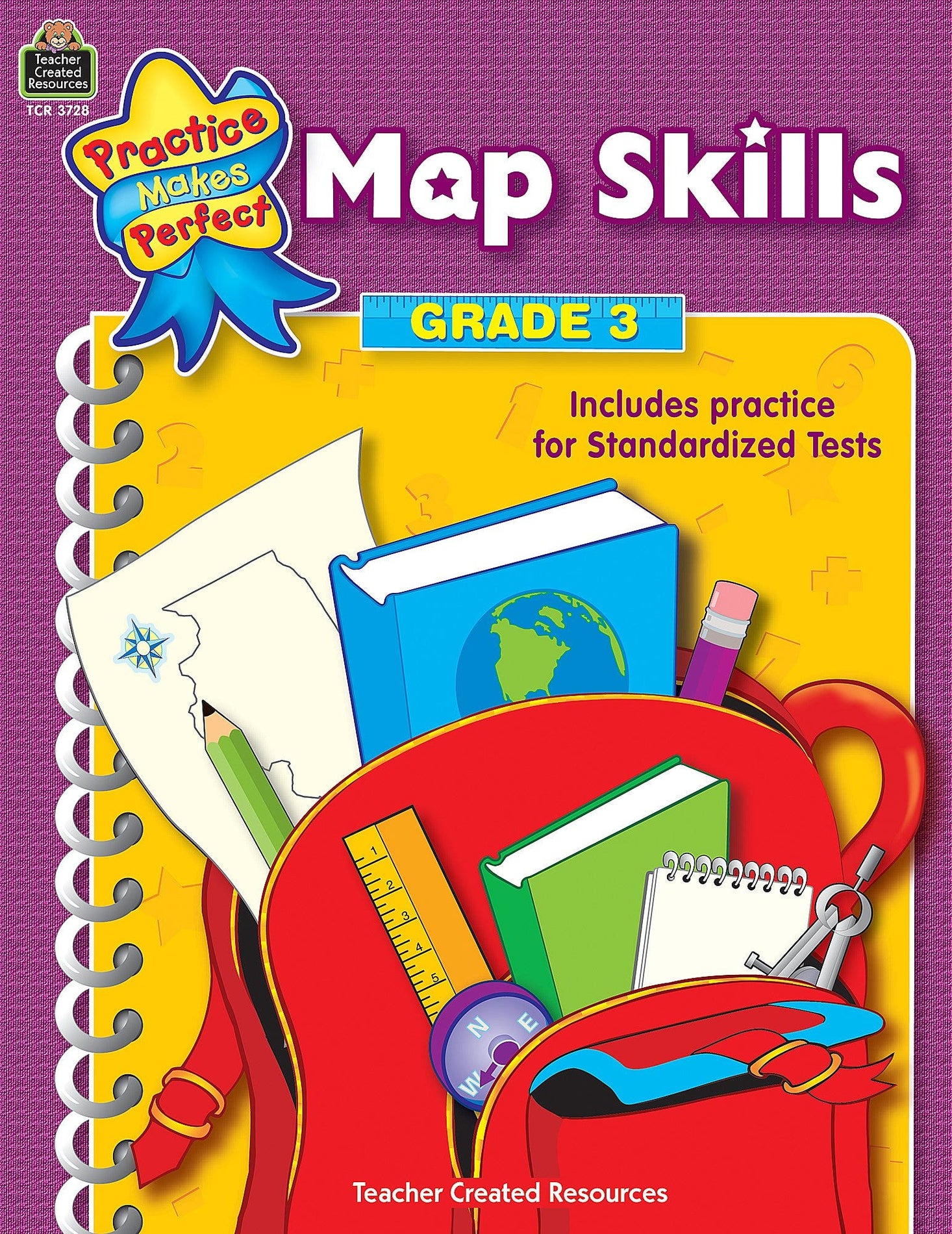 Map Skills Grade 3 Ebook