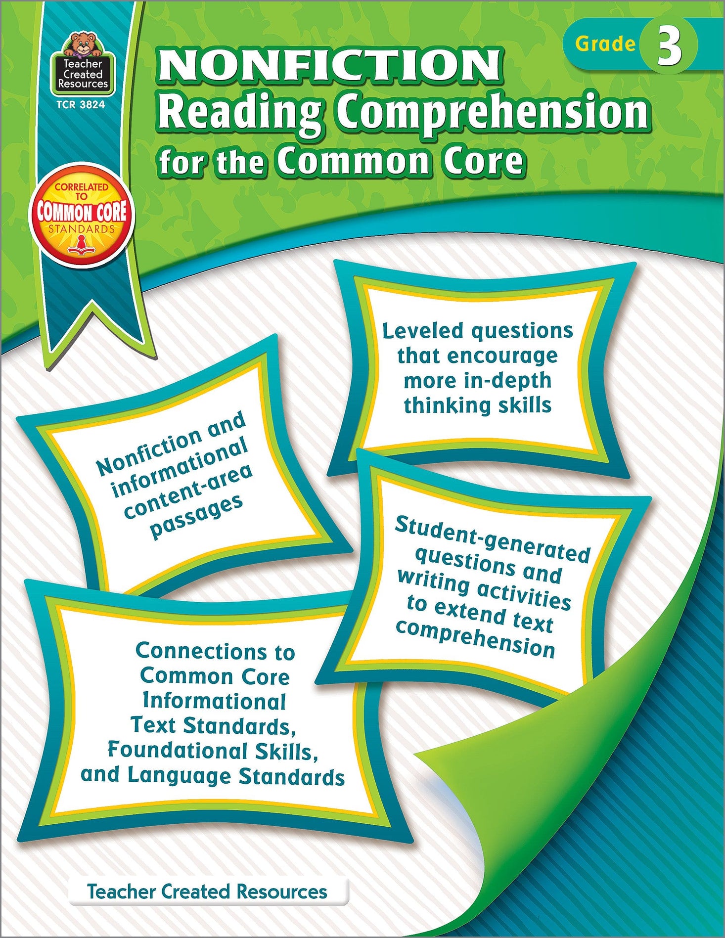 Nonfiction Reading Comprehension for the Common Core Grd 3